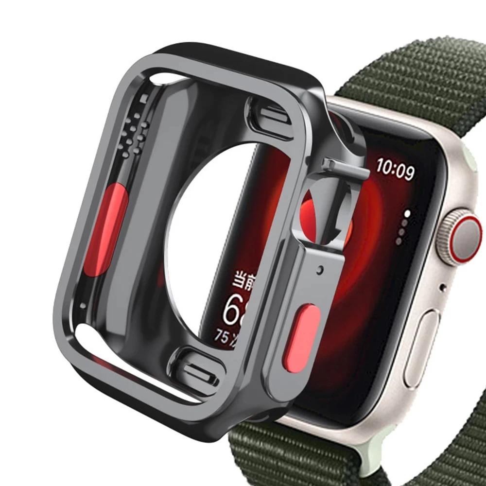  ġ ̽, TPU ũġ  Ŀ, , iWatch ø 9, 8, 7, 6, SE, 5, 4,  ׼, 40mm, 44mm, 41mm, 45mm